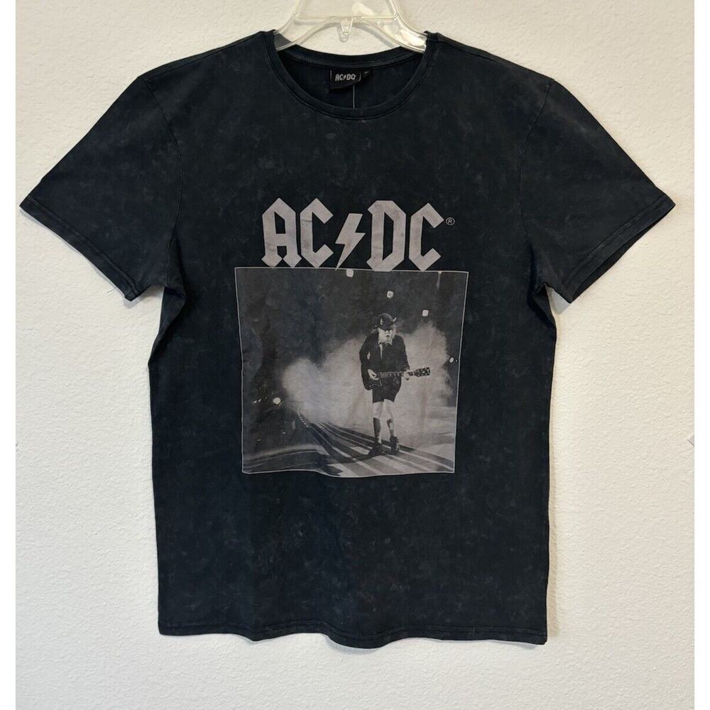 AC/DC Highway To Hell Black Graphic T Shirt Size Medium New